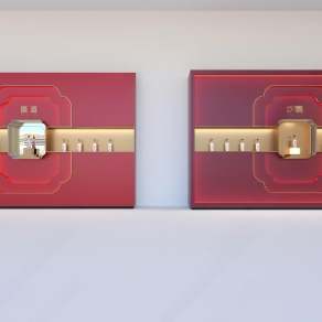 现代白酒展示柜3D模型下载